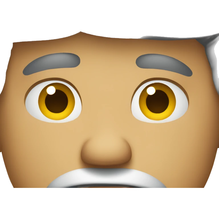 a man face with sadness emoji
