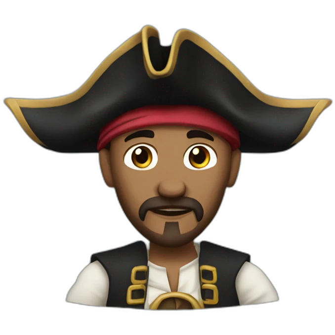 Pirate des Caraibes emoji