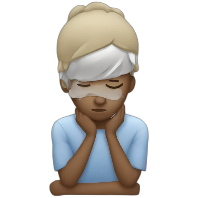 Tired emoji