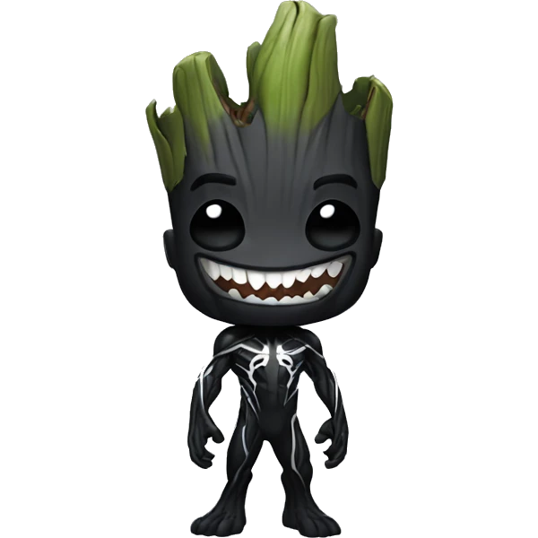 Venom groot dark emoji