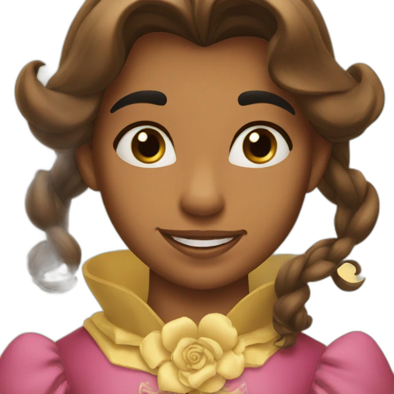beauty and the beast beast emoji