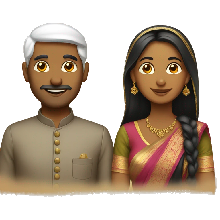 india  husband and wife  emoji