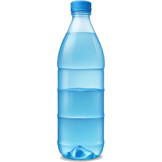 Bottle of water emoji