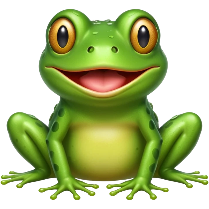 frog with tongue emoji