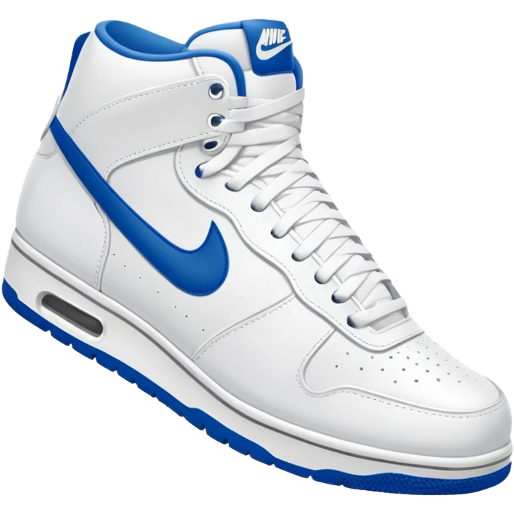 Nike air shoes white street shoes emoji