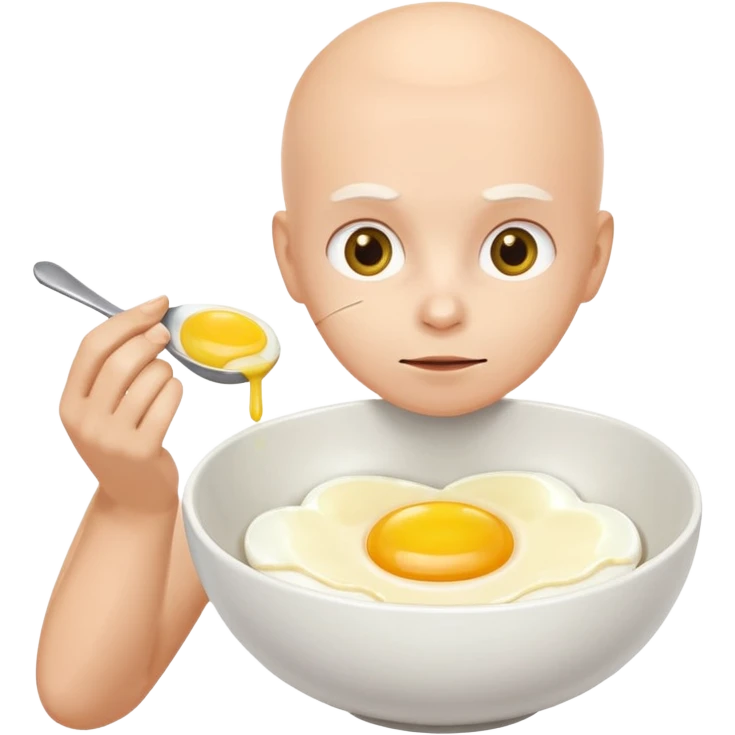 crackinr egg for a cake emoji