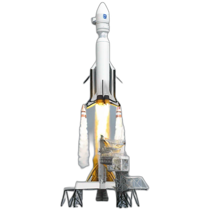 Falcon 9 rocket emoji