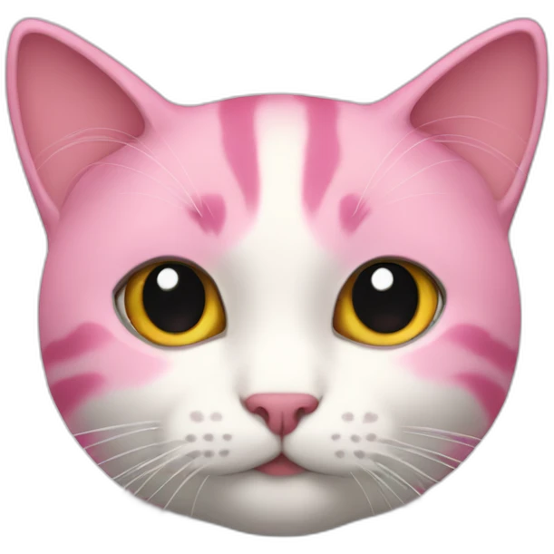 さくらんぼ-猫-pink emoji