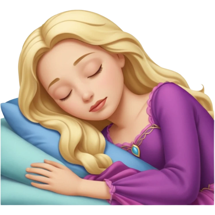 Sleeping beauty emoji