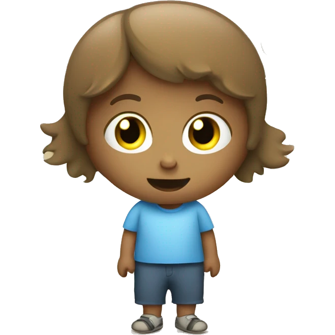 talking child with speech bubble  emoji