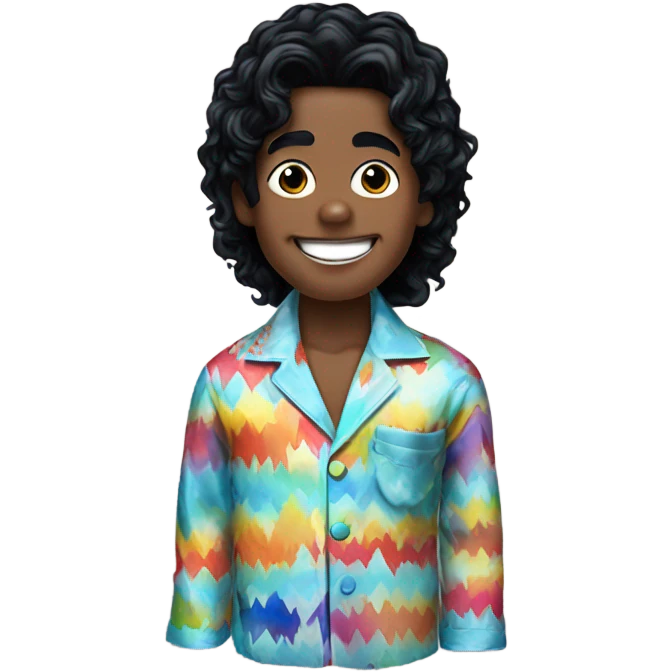 Michael Jackson in pyjamas emoji