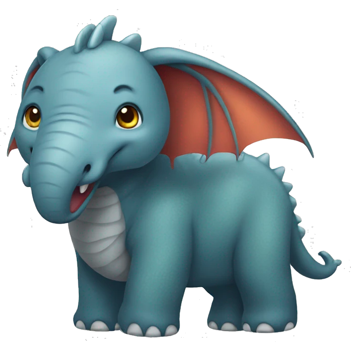 dragon+elephant emoji