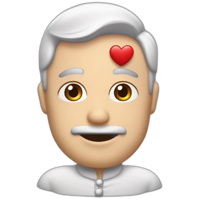 Doigt d’honneur avec de l’amour  emoji