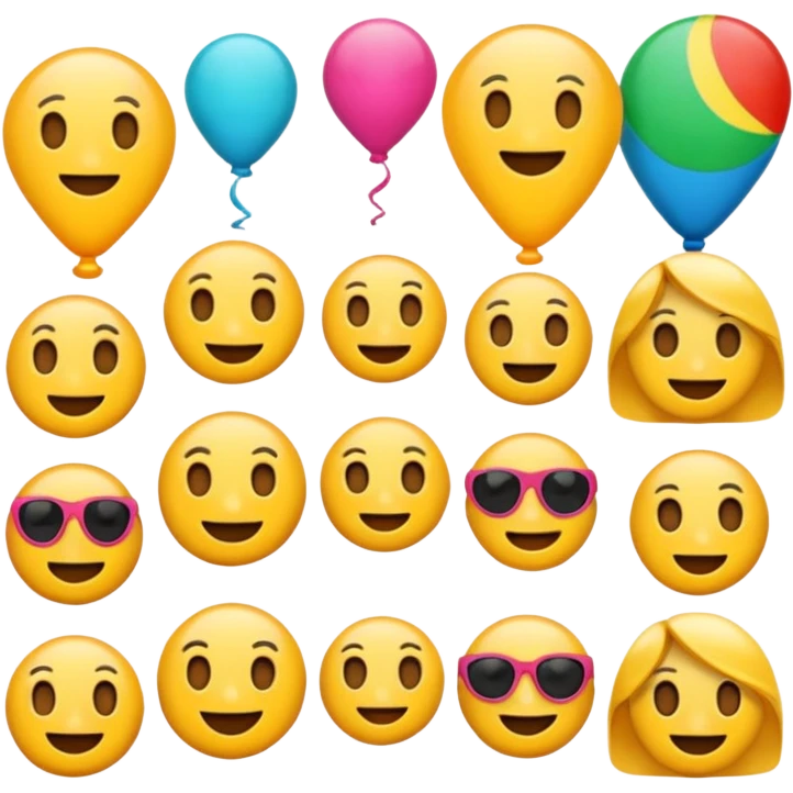 Lost média emojis joyeux noir emoji