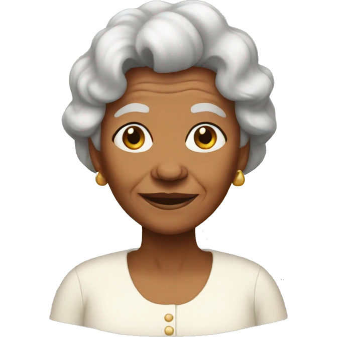 Grand mother emoji
