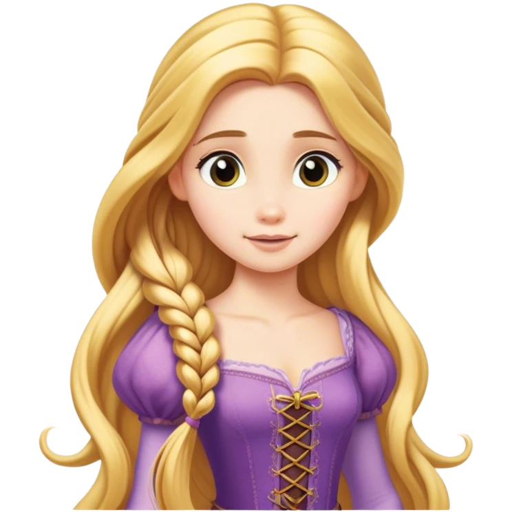 Rapunzel emoji