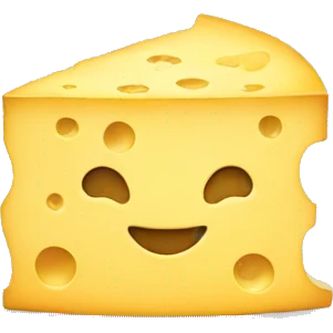 smiling Cheese  emoji