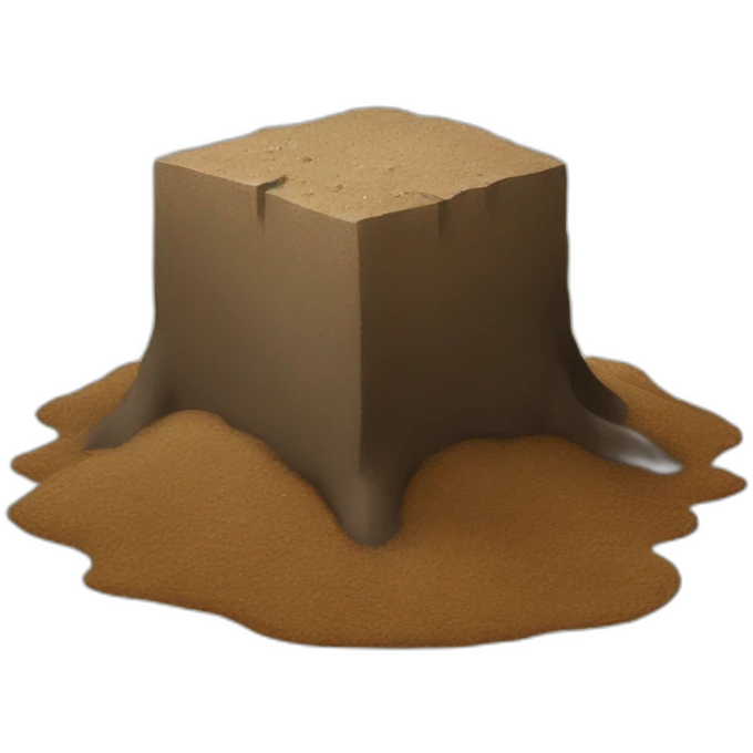 dirt block emoji