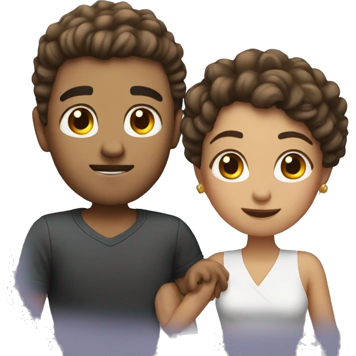 Couple hitting a 6 month anniversary  emoji