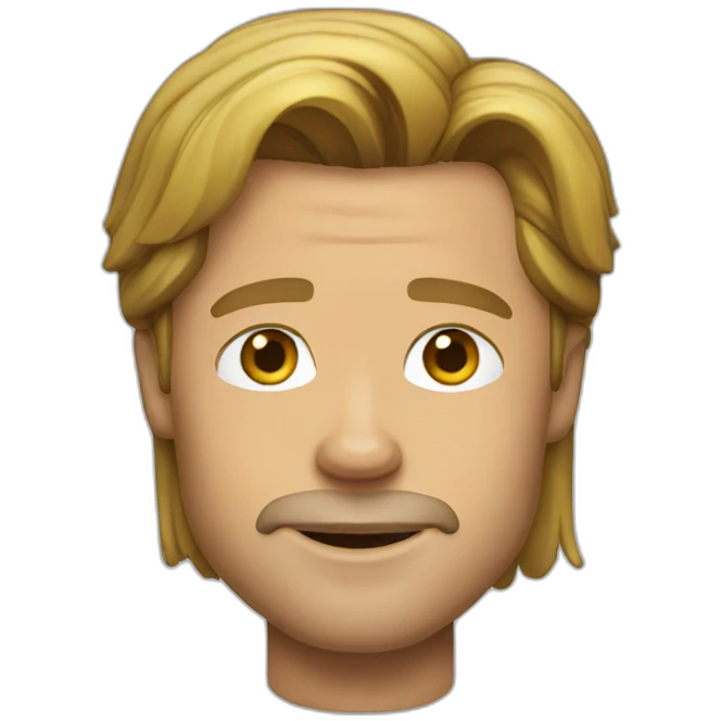 brad pitt emoji