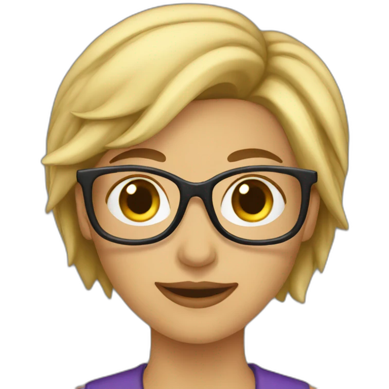 lesbian librarian emoji