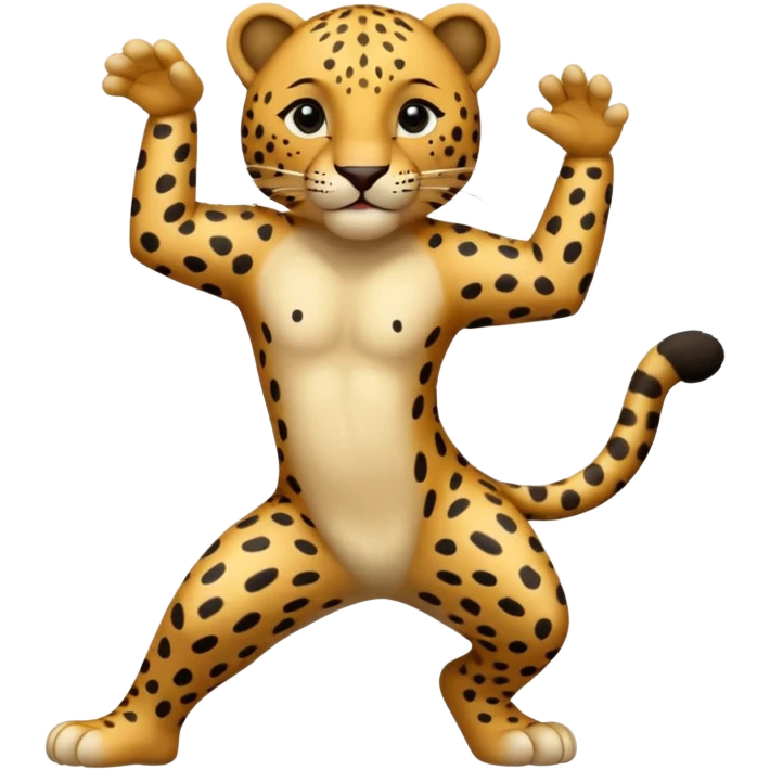 leopard der twerkt emoji