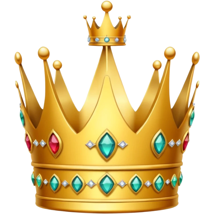 golden crown emoji