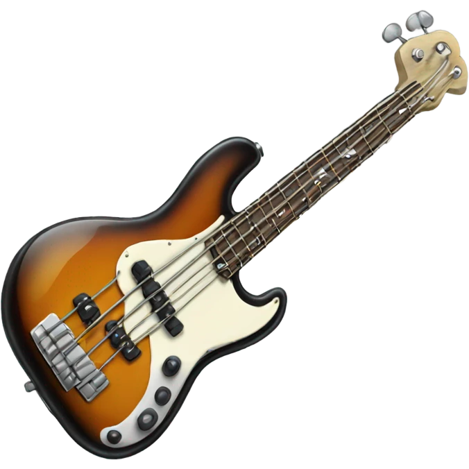 Bass guitar emoji