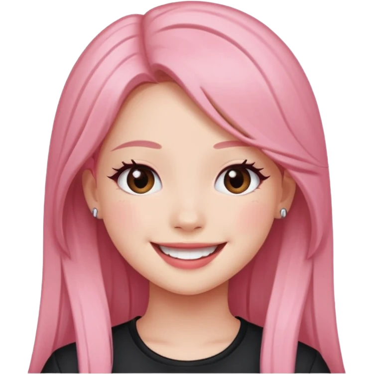 Rosè-BLACKPINK APT emoji