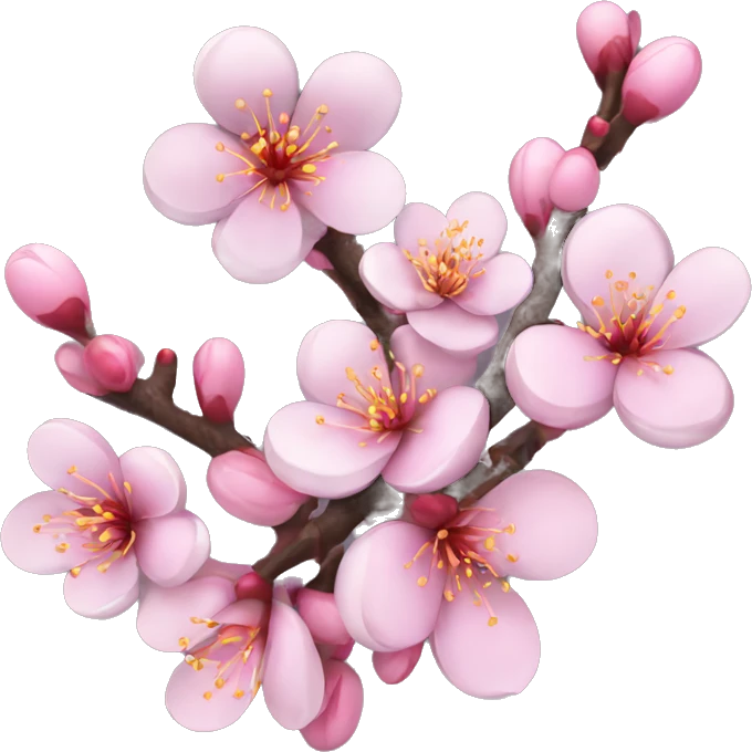 plum blossom emoji