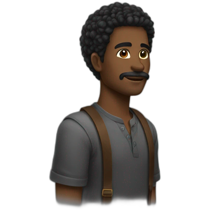 HOMBRES DE NEGRO emoji