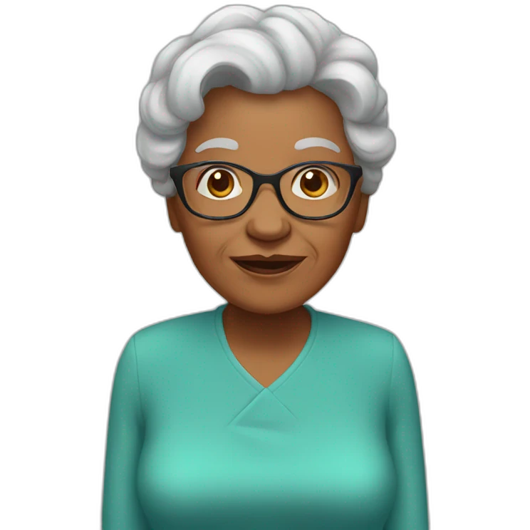 grandmother emoji
