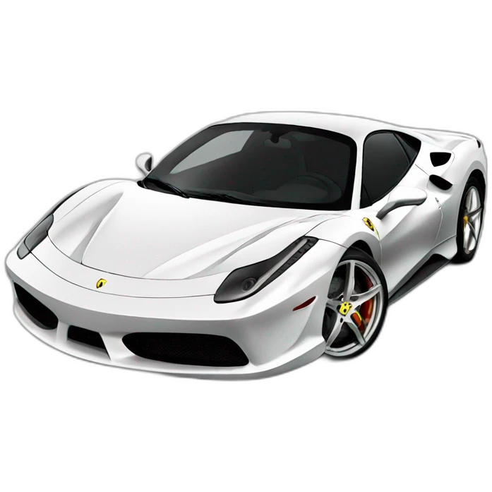 ferrari drawn emoji