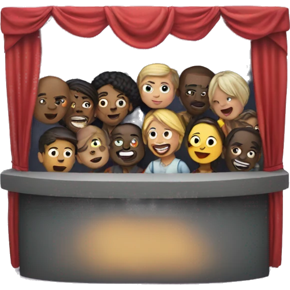 Mini puppet show emoji