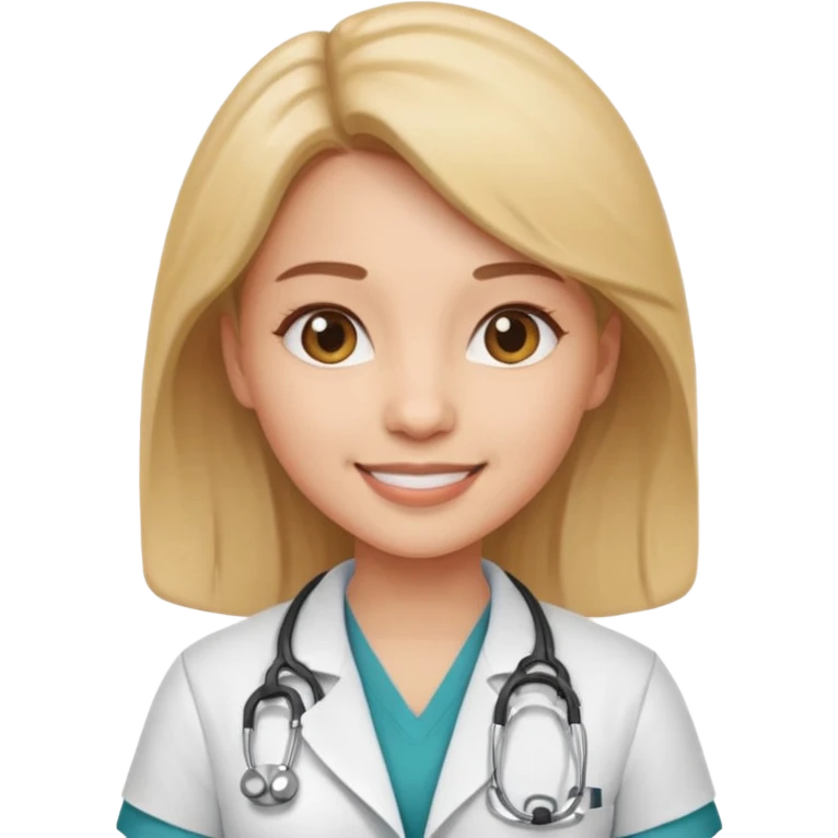 young female doctor emoji emoji