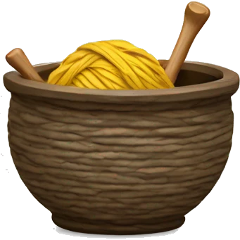 Yarn bowl emoji