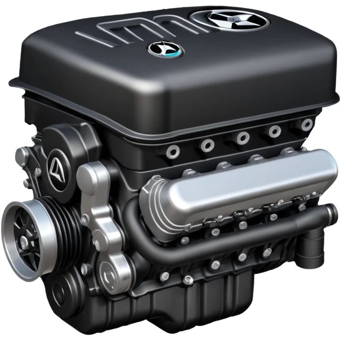 m157 engine, amg logo, black emoji