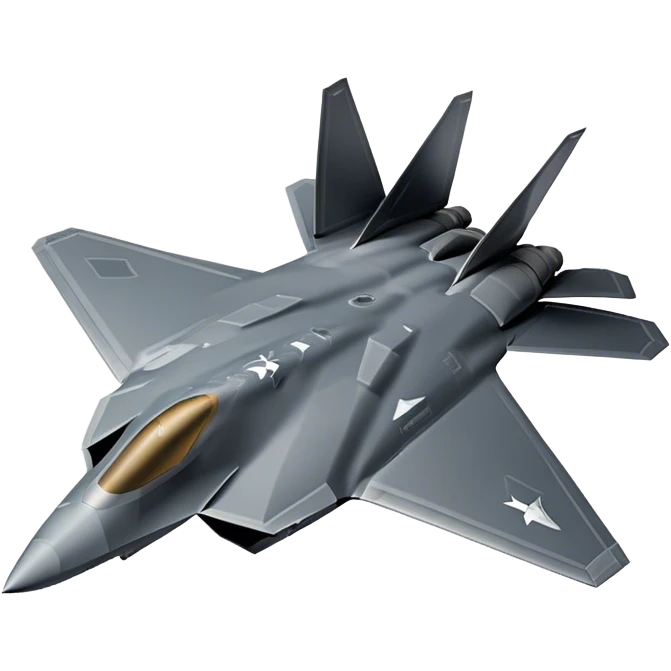F-22 Raptor - Lockheed Martin (Model Year: 2020) (Iconic colour: Stealth gray) emoji