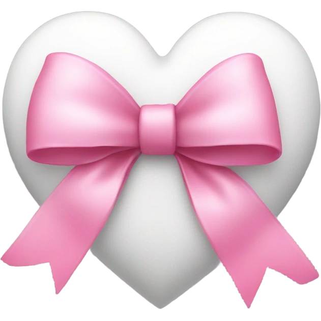 🤍🎀 emoji