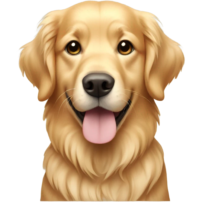 Golden retriever  emoji
