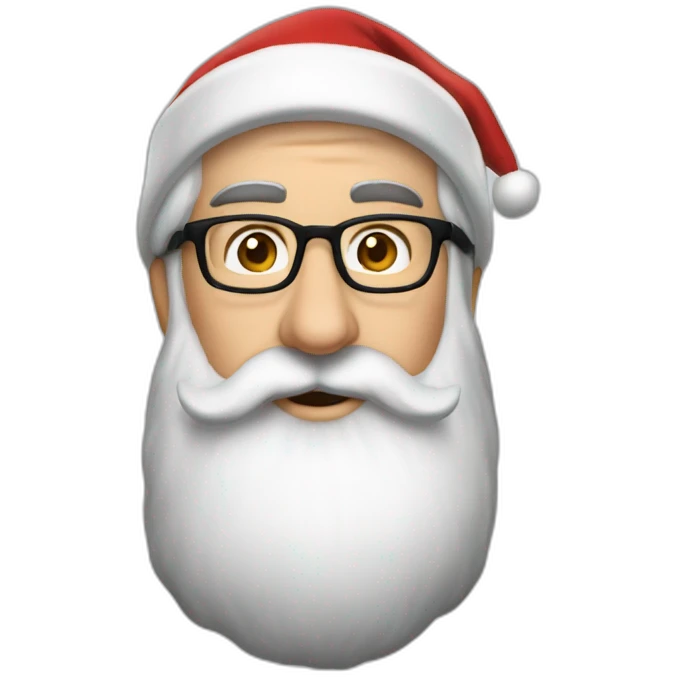 John oliver as santa emoji