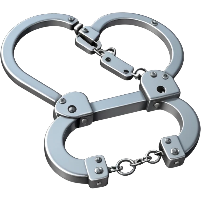 handcuffed emoji
