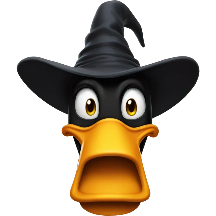 daffy duck wizard memo emoji
