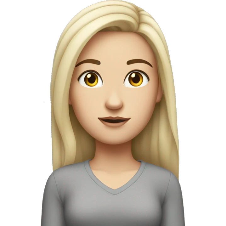 white girl one eyebrow up emoji