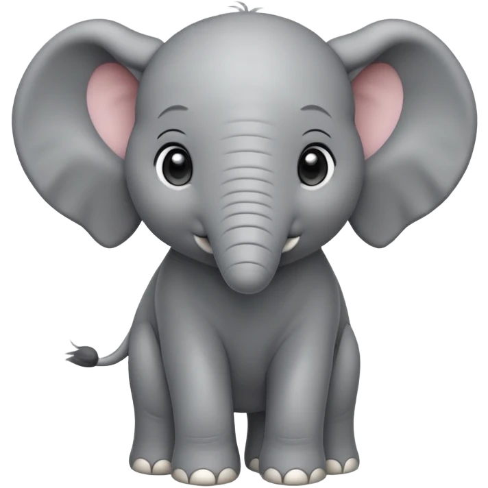 cinematic-noble-baby-elephant-portrait-emoji,-poised-and-regal,-with-a-tiny,-endearing-build-and-a-soft,-smooth-gray-hide,-delicate-floppy-ears-and-a-small,-curious-trunk,-deep-set-soulful-eyes,-simplified-yet-sharp-and-sophisticated emoji