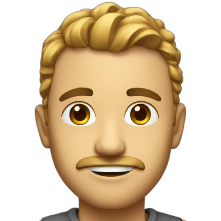 A big dit emoji