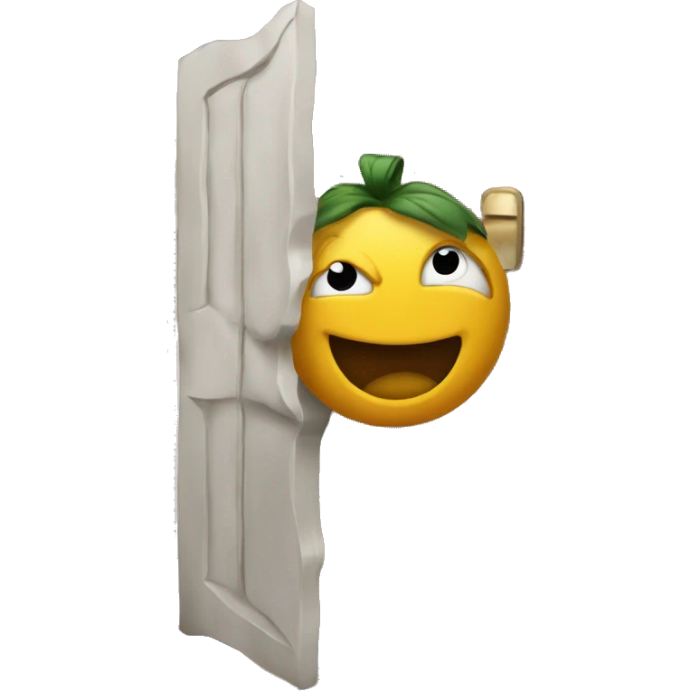 turning a doorkn emoji