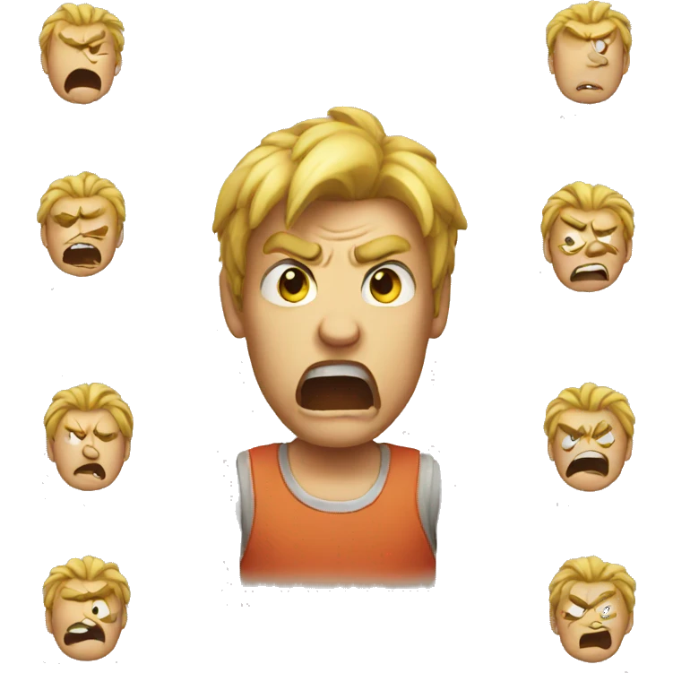 Angry  emoji
