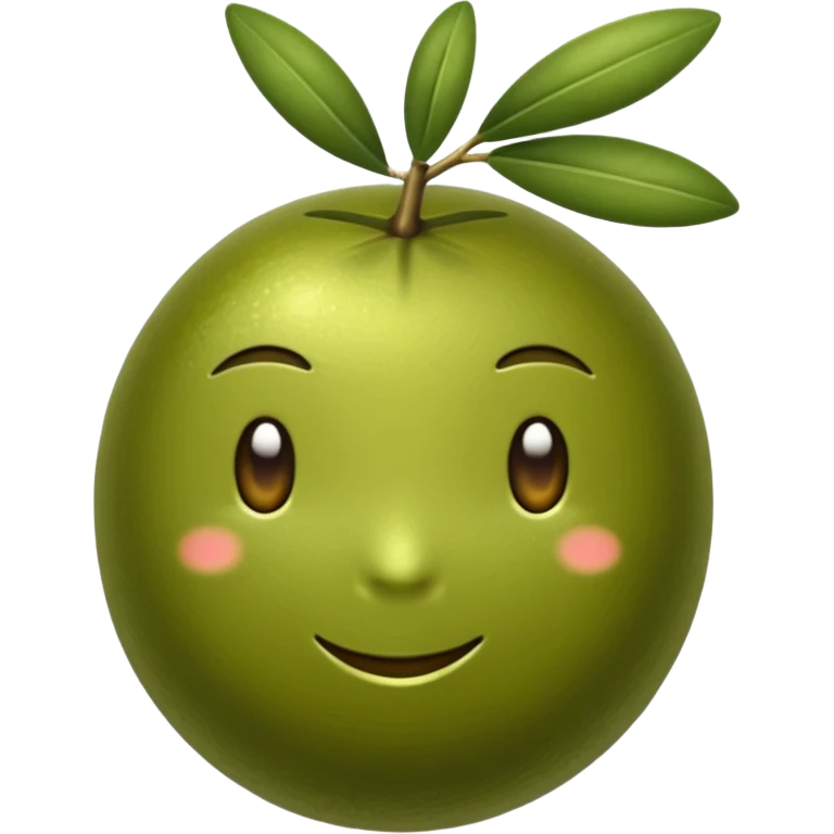 grateful olive emoji