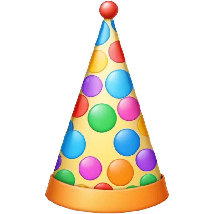 Birthday party hat emoji